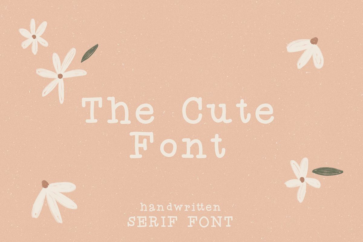 The Cute Font / handwritten serif Free Download Free Download The Cute Font / handwritten serif Free Download Free Download