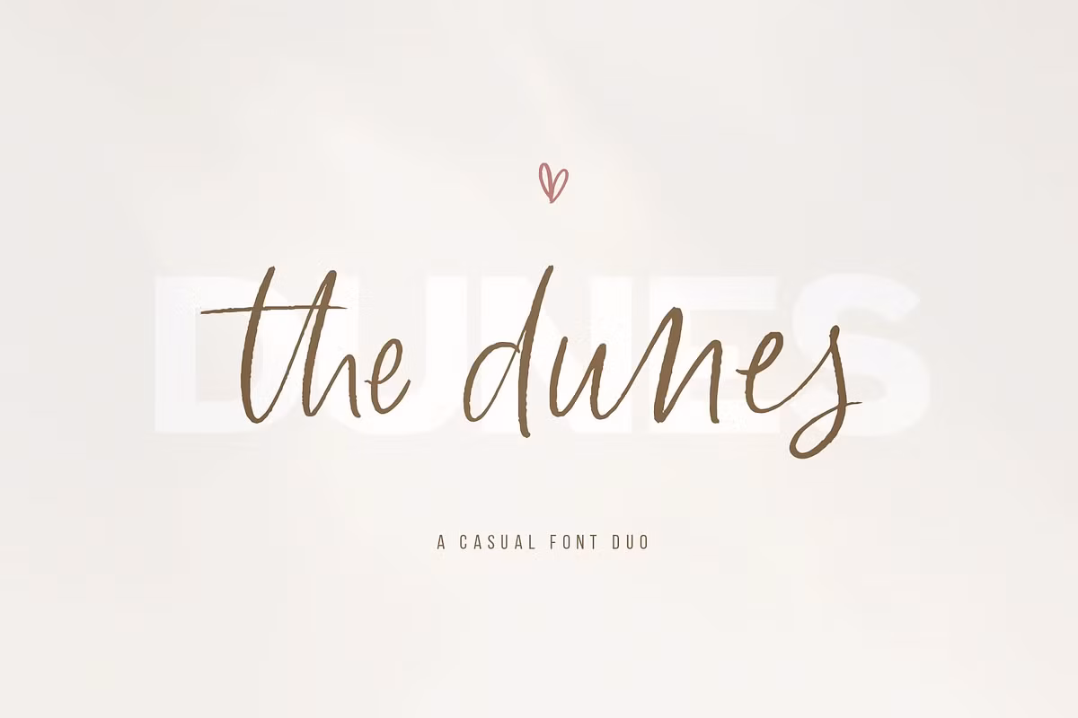 The Dunes | Script Serif Font Duo Free Download Free Download The Dunes | Script Serif Font Duo Free Download Free Download