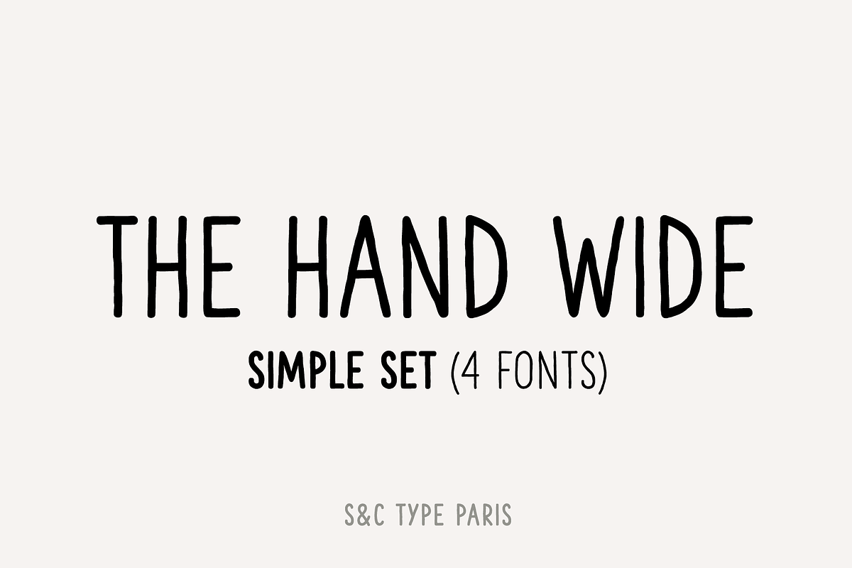 The Hand Wide Font Coll. (4 fonts) Free Download Free Download The Hand Wide Font Coll. (4 fonts) Free Download Free Download