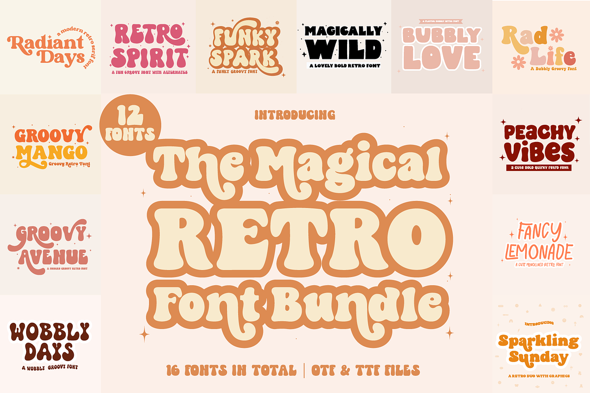 The Magical Retro Font Bundle Free Download Free Download The Magical Retro Font Bundle Free Download Free Download