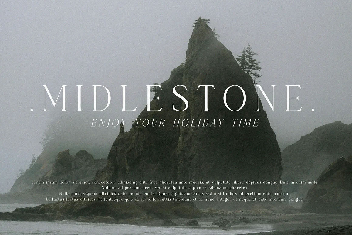 The SARGENT Serif Font