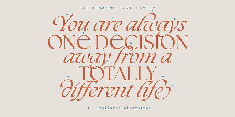 The Seasons Font Free Download The Seasons Font Free Download