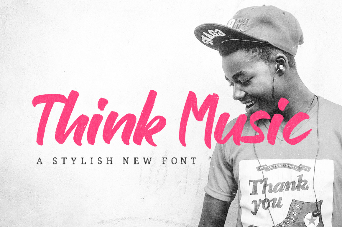 Think Music Script Font Free Download Think Music Script Font Free Download