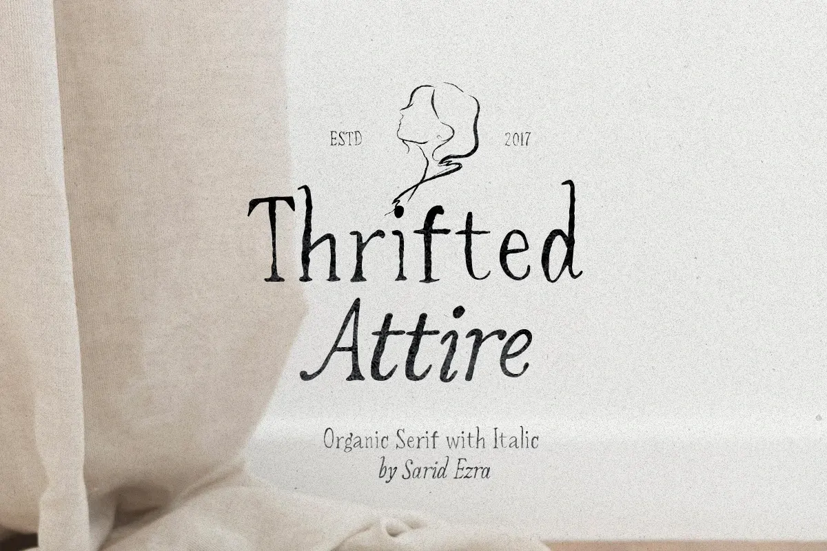 Thrifted Attire - Organic Serif Free Download Free Download Thrifted Attire - Organic Serif Free Download Free Download