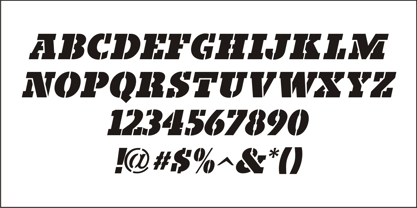 Titling Stencil JNL Font Free Download Titling Stencil JNL Font Free Download