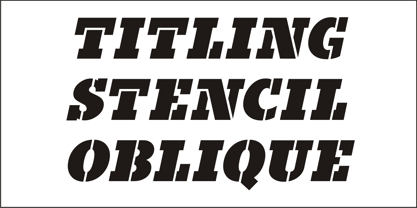 Titling Stencil JNL Font Free Download Titling Stencil JNL Font Free Download