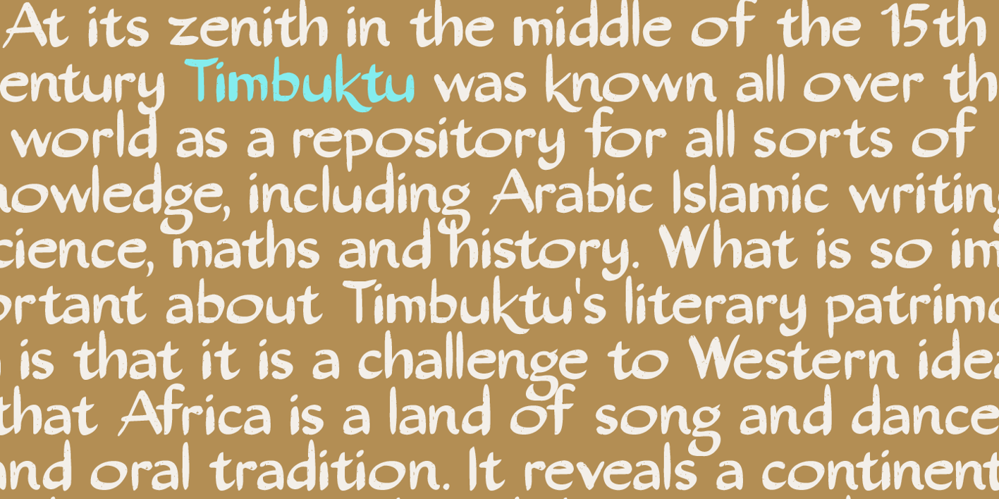 Tombouctou Font Free Download Tombouctou Font Free Download