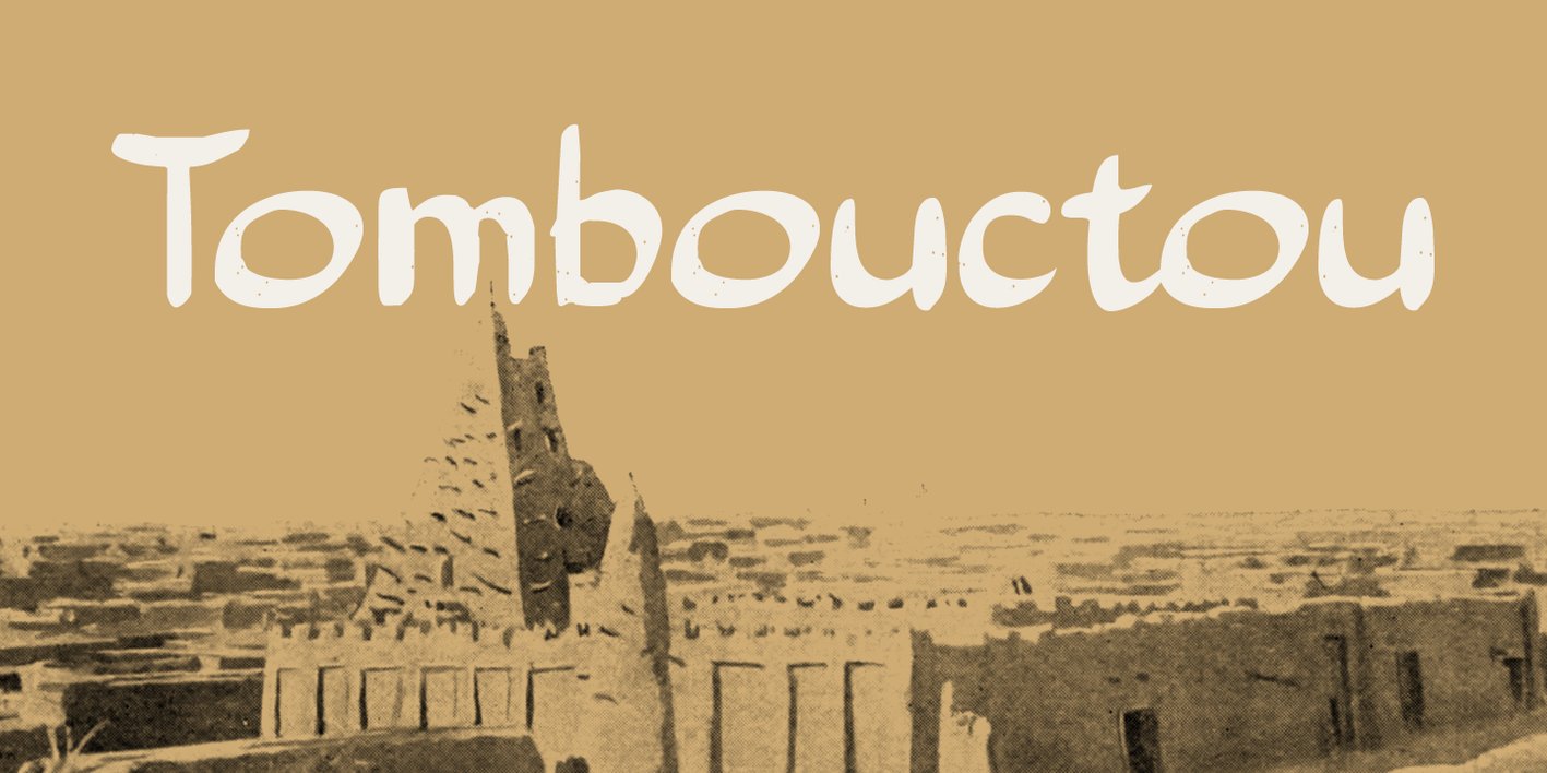 Tombouctou Font Free Download Tombouctou Font Free Download