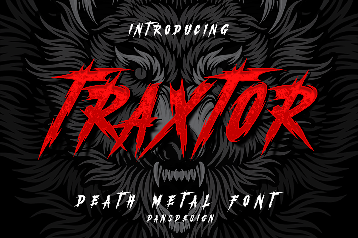 TRAXTOR Modern Metal Font Free Download Free Download TRAXTOR Modern Metal Font Free Download Free Download