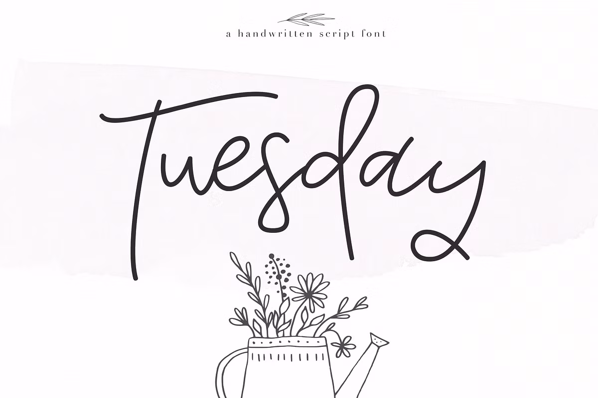 Tuesday - Handwritten Script Font Free Download Free Download Tuesday - Handwritten Script Font Free Download Free Download