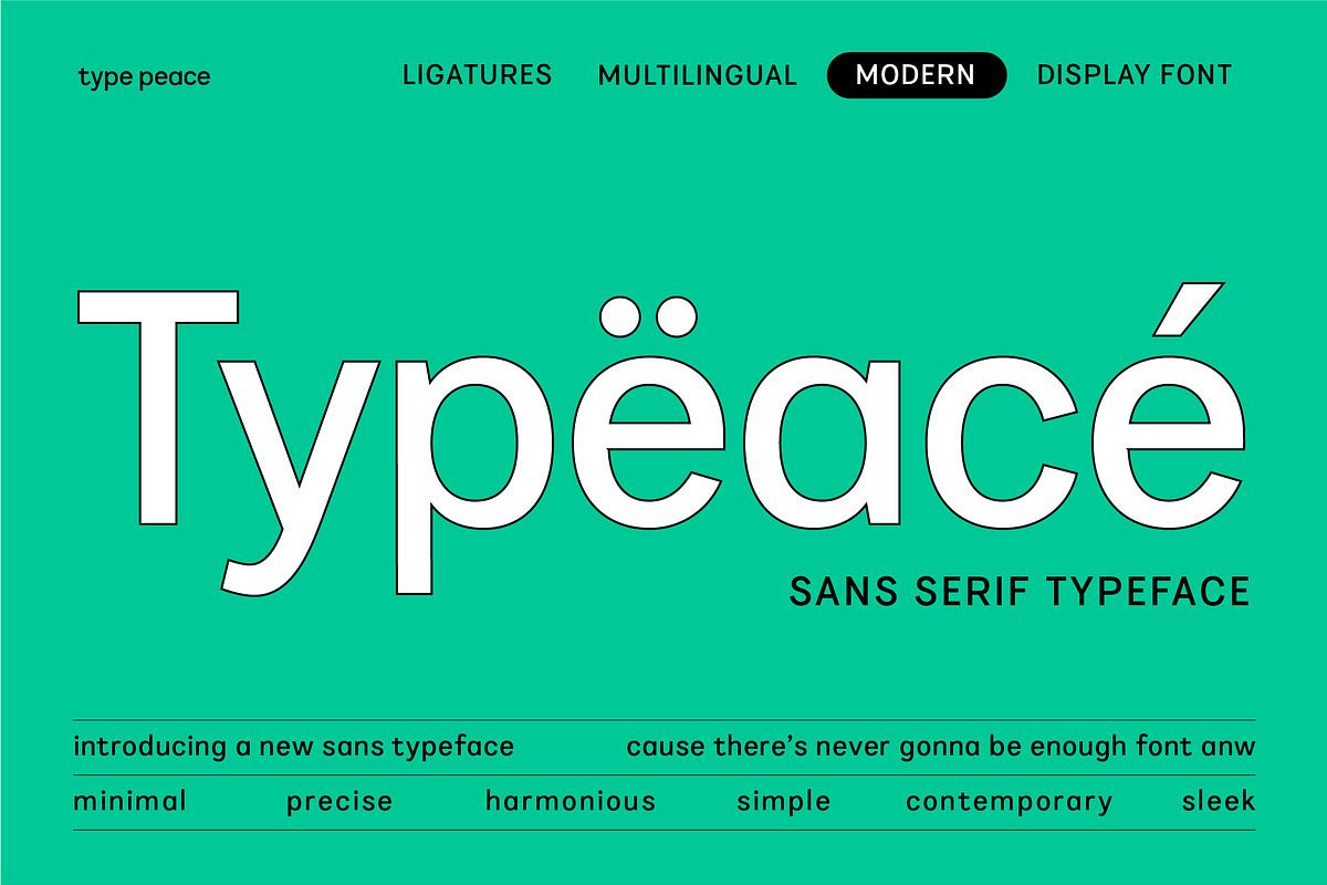 TYPEACE | Sans Serif Typeface Free Download Free Download TYPEACE | Sans Serif Typeface Free Download Free Download