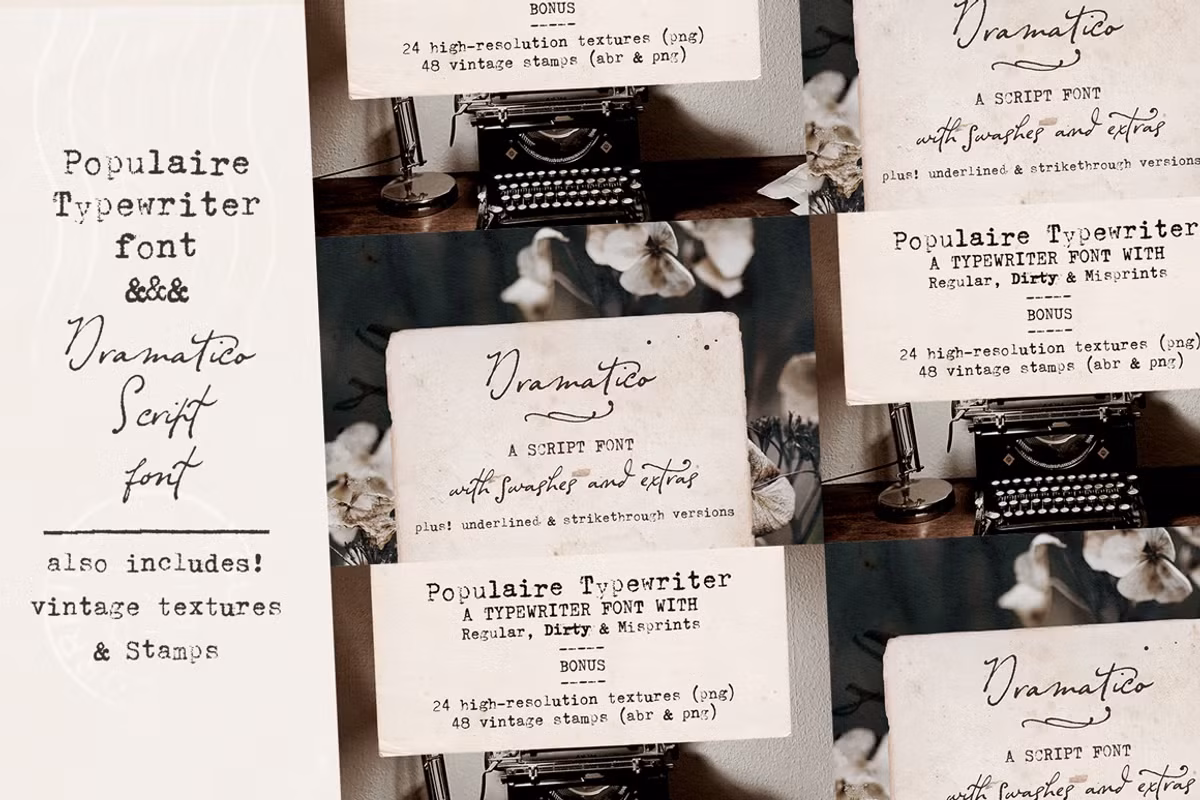Typewriter and Script font pack Free Download Free Download Typewriter and Script font pack Free Download Free Download