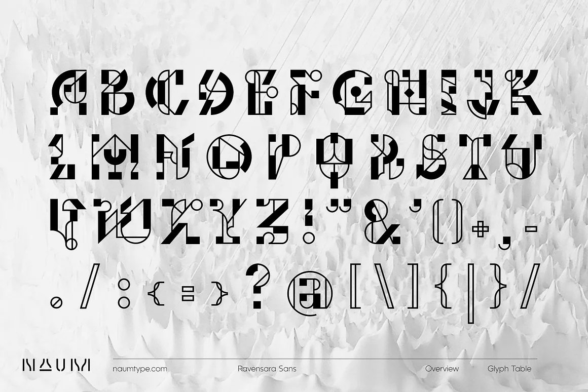 Umbero | Experimental Blackletter Font