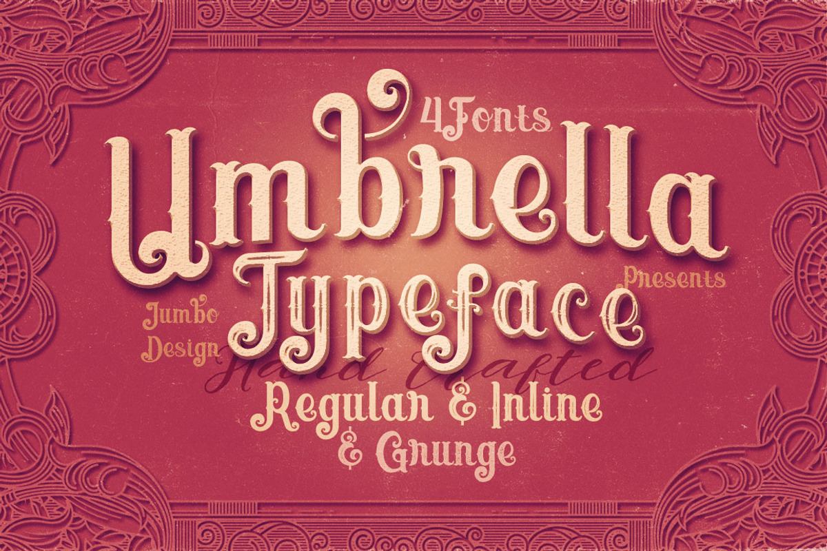 Umbrella - 4 Display Fonts Free Download Free Download Umbrella - 4 Display Fonts Free Download Free Download