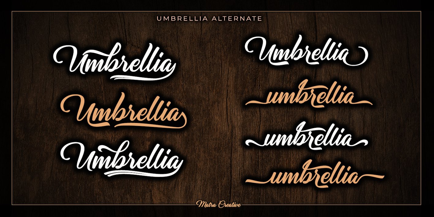 Umbrellia Font Free Download Umbrellia Font Free Download