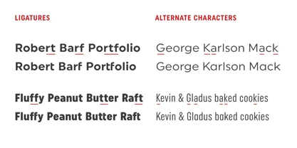 Uniform Font
