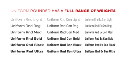 Uniform Rounded Font Free Download Uniform Rounded Font Free Download