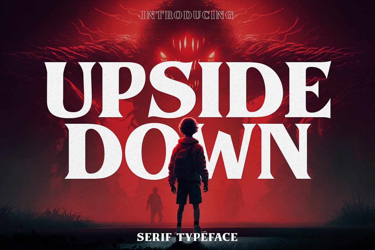 Upside Down - 1980s Retro Typeface Free Download Free Download Upside Down - 1980s Retro Typeface Free Download Free Download