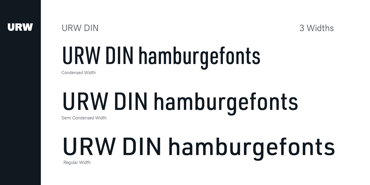 URW DIN Font Free Download URW DIN Font Free Download