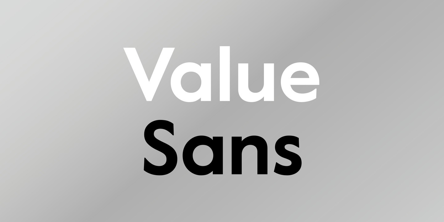 Value Sans Font Free Download Value Sans Font Free Download