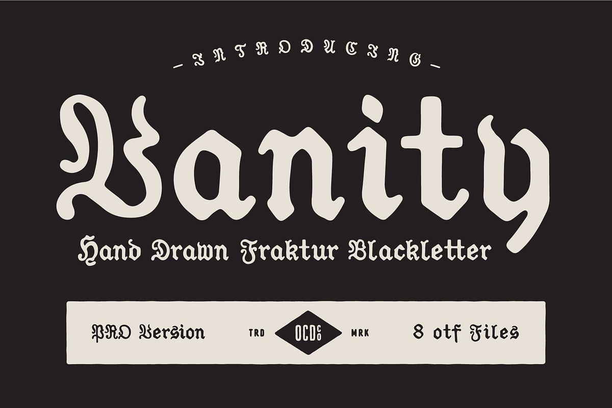 Vanity - Fraktur Blackletter Free Download Free Download Vanity - Fraktur Blackletter Free Download Free Download
