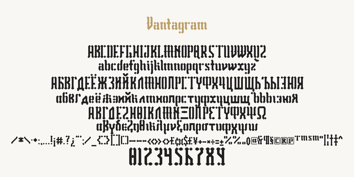 Vantagram Font Free Download Vantagram Font Free Download