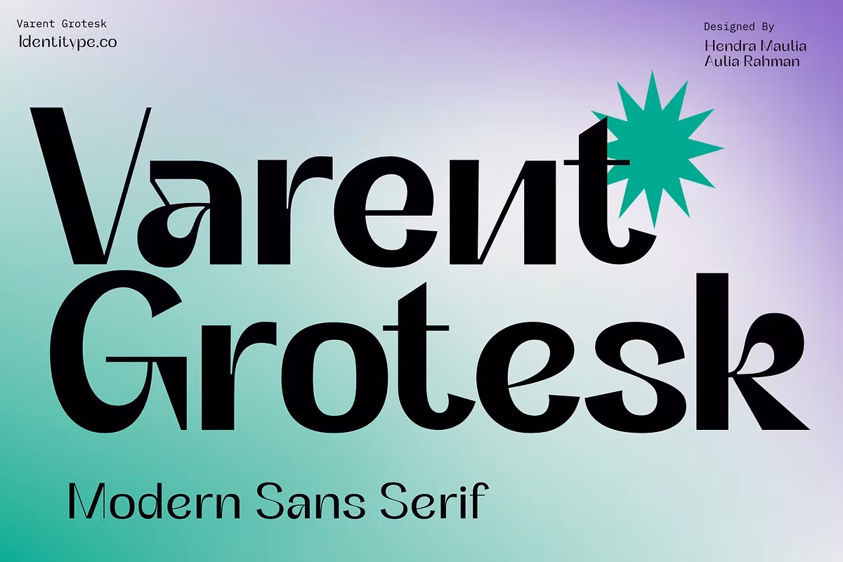 Varent Grotesk - Modern Sans Free Download Free Download