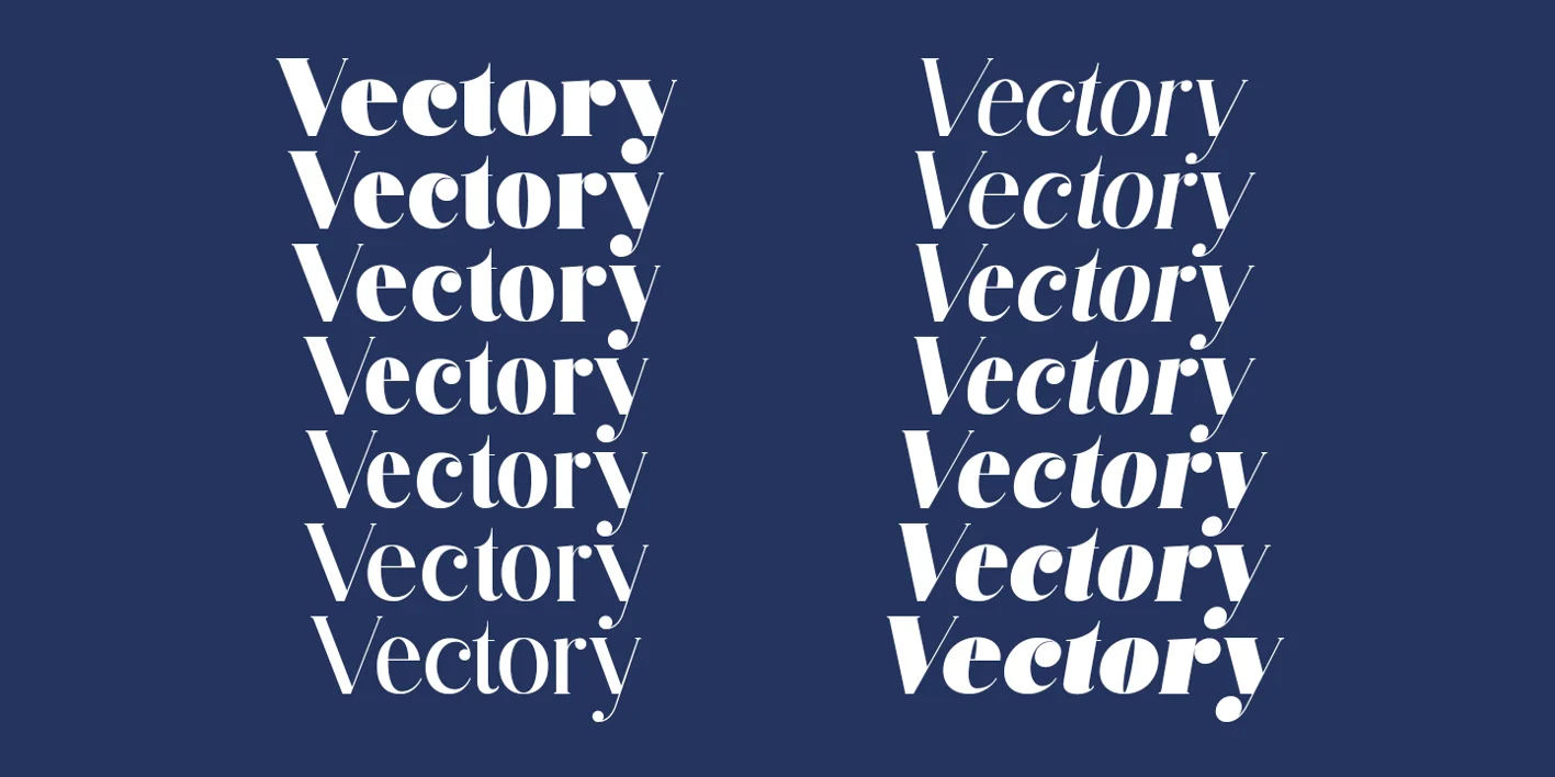 Vectory Font