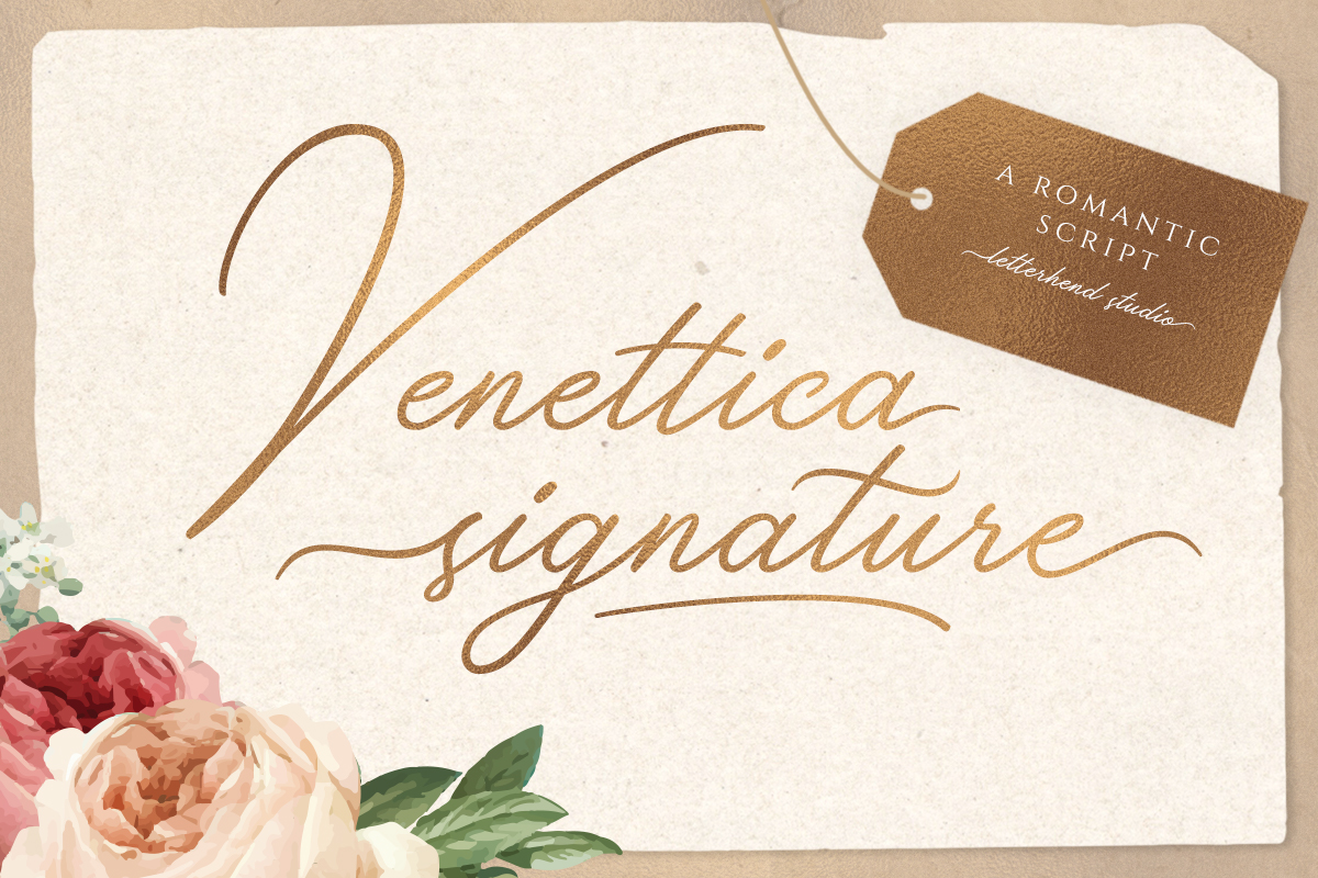 Venettica Signature Romantic Script Font Free Download Venettica Signature Romantic Script Font Free Download