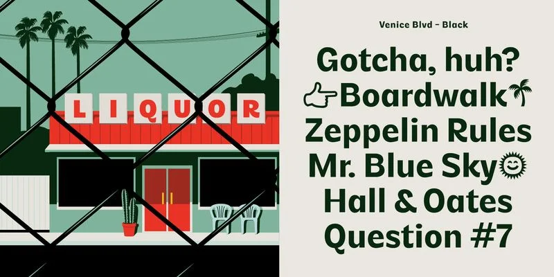 Venice Blvd Font