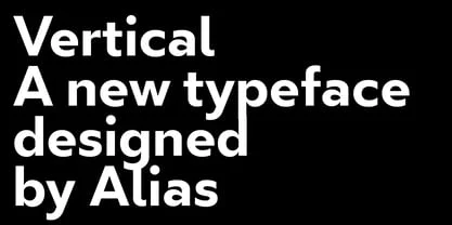 Vertical Font