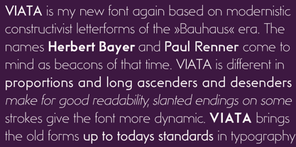 Viata Font Free Download Viata Font Free Download