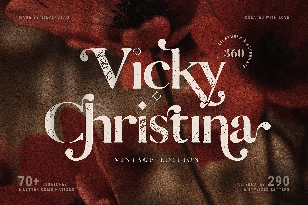 Vicky Christina - Vintage Serif Font Free Download Free Download Vicky Christina - Vintage Serif Font Free Download Free Download