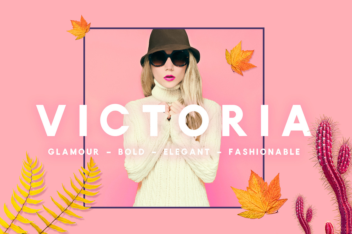 VICTORIA - Glamour, Elegant Typeface Free Download VICTORIA - Glamour, Elegant Typeface Free Download