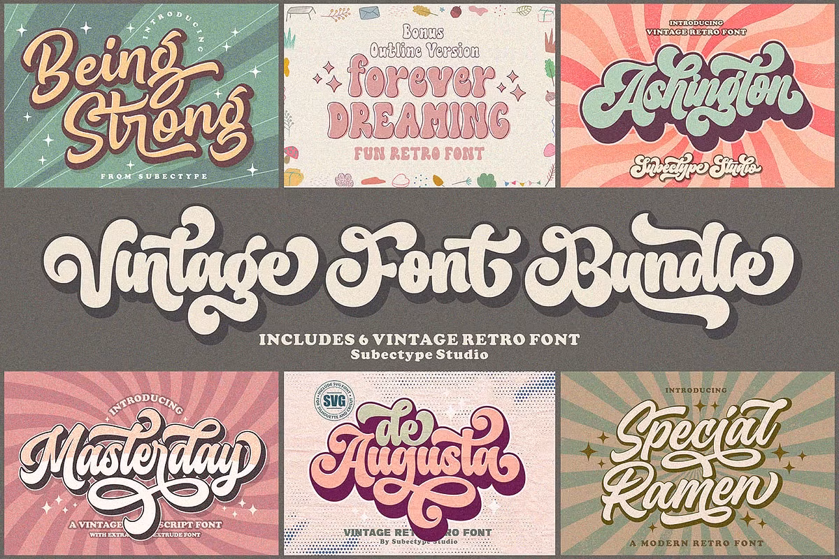 Vintage Retro Font Bundle Free Download Free Download Vintage Retro Font Bundle Free Download Free Download