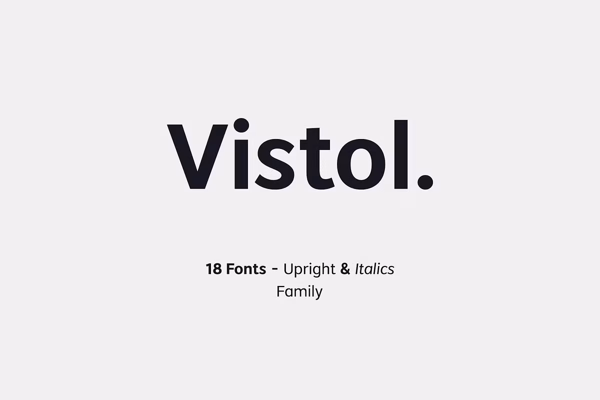 Vistol Sans Family Free Download Free Download
