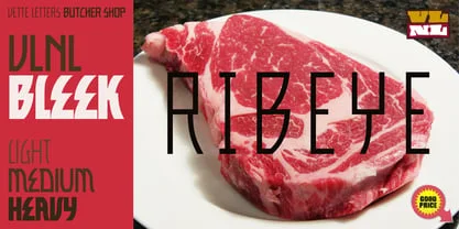 VLNL Bleek Font