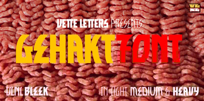 VLNL Bleek Font Free Download