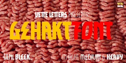 VLNL Bleek Font