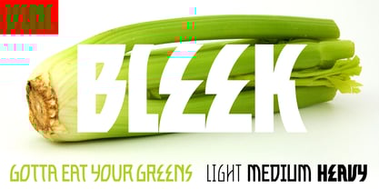 VLNL Bleek Font Free Download