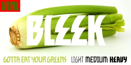 VLNL Bleek Font
