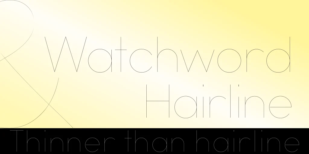 Watchword Font Free Download Watchword Font Free Download