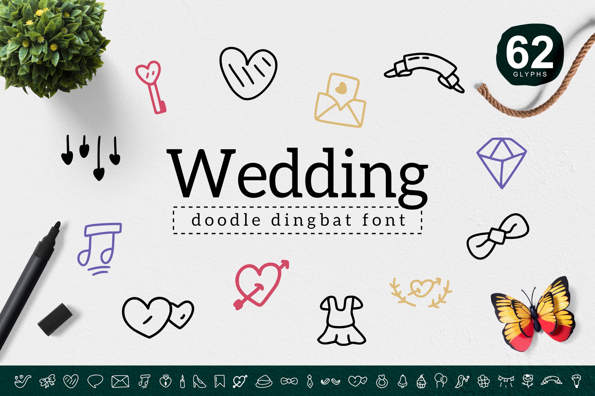 Wedding Dingbat Font Free Download Wedding Dingbat Font Free Download