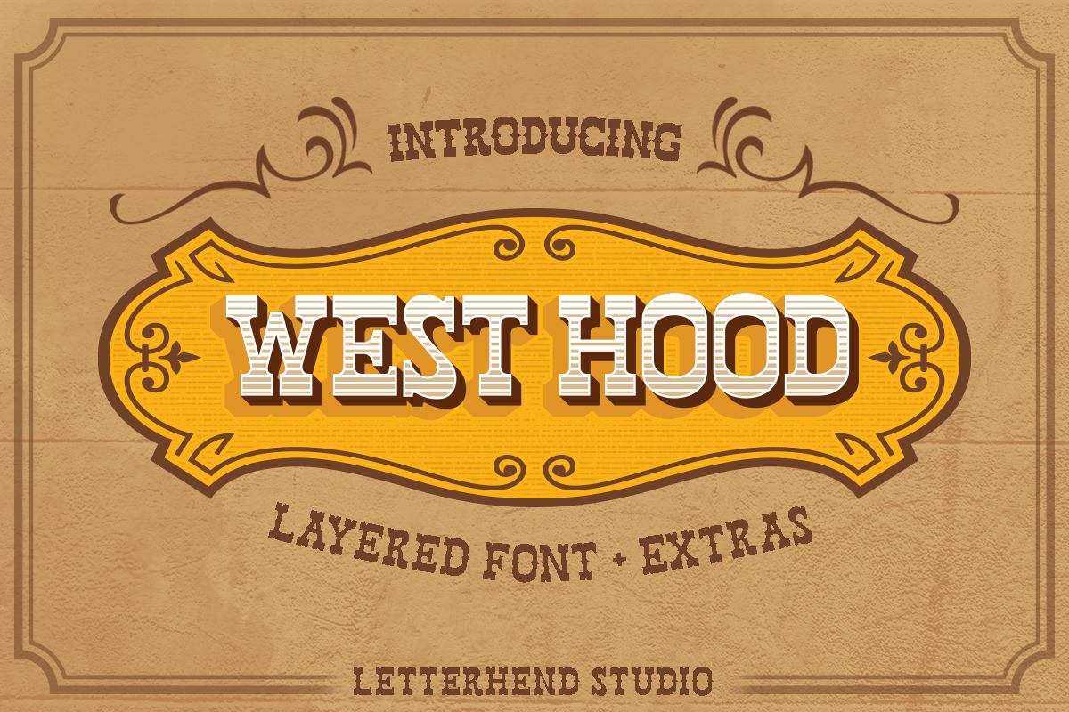 West Hood - 6 FONTS! Free Download Free Download West Hood - 6 FONTS! Free Download Free Download