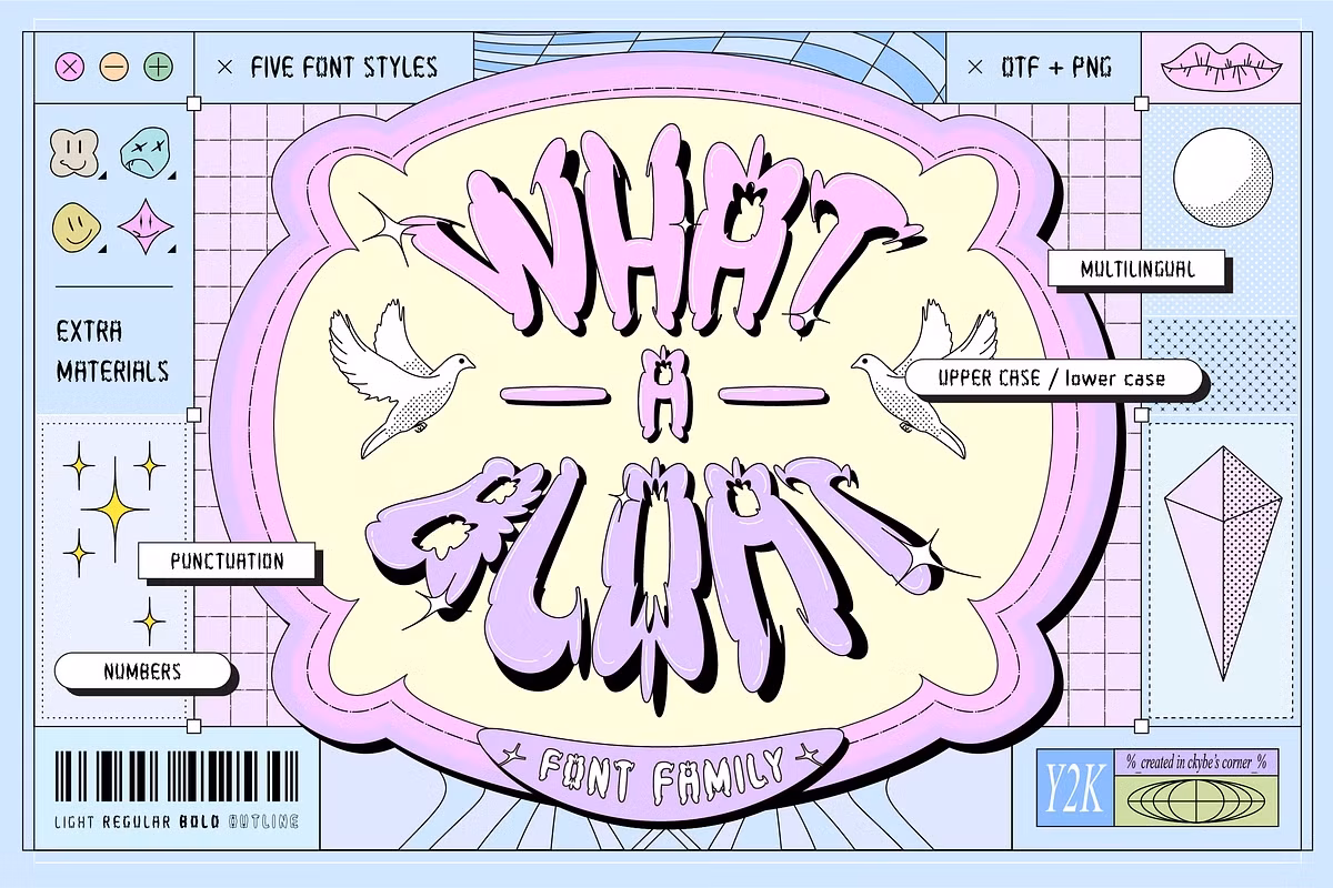 What-a-bloat | Font Family Free Download Free Download