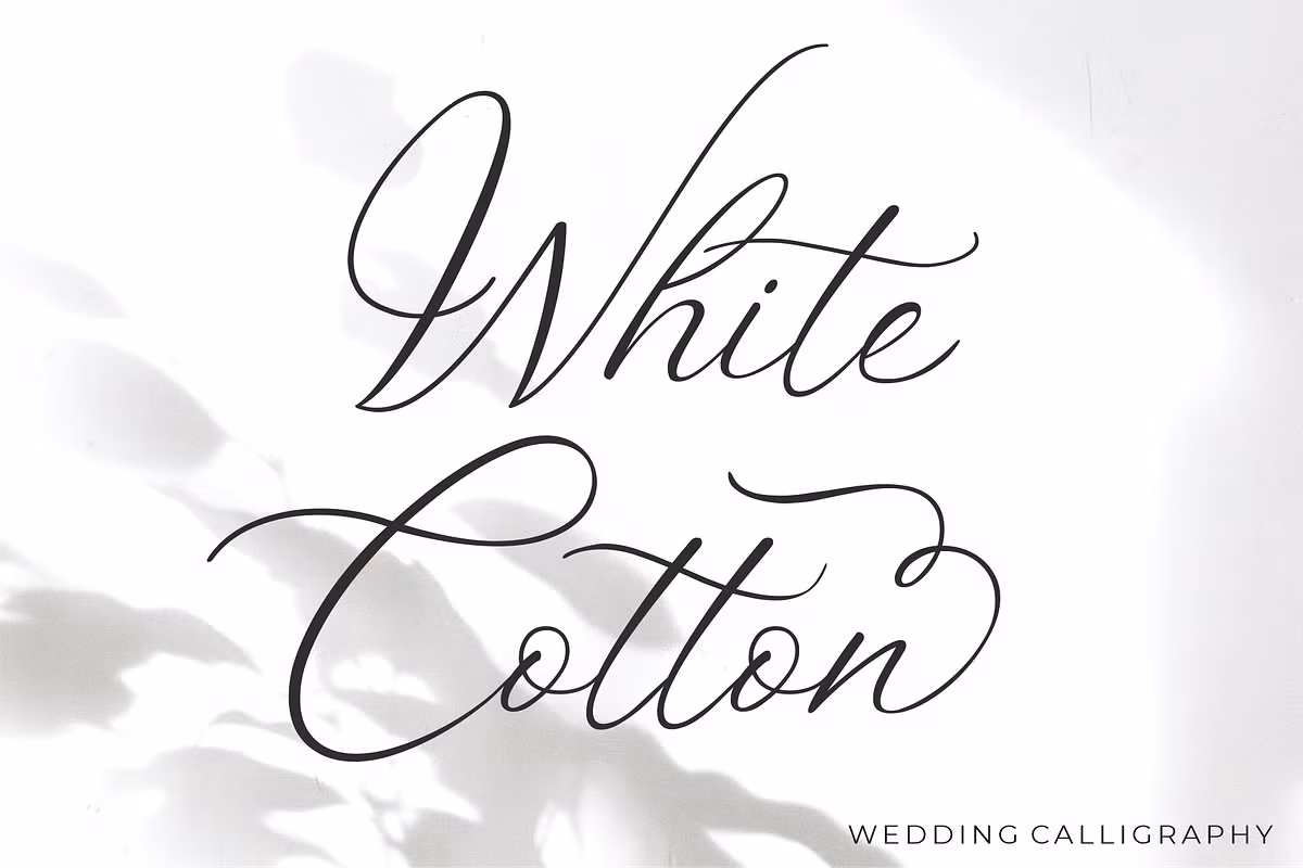 White Cotton - Wedding Fonts Free Download Free Download White Cotton - Wedding Fonts Free Download Free Download