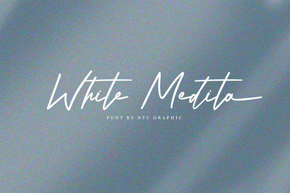 White Medita Brush Script Font Free Download White Medita Brush Script Font Free Download