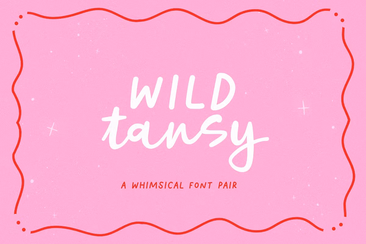 Wild Tansy Font Duo Free Download Free Download