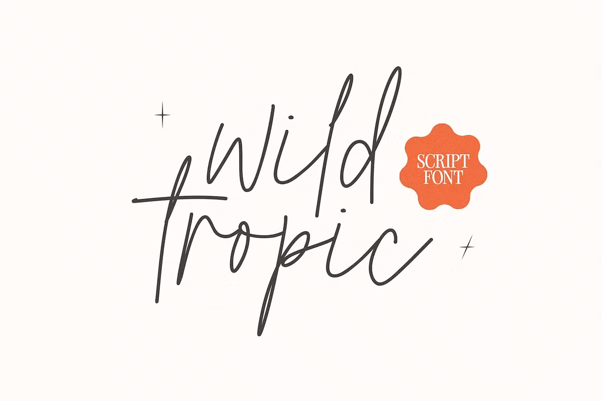 Wild Tropic | Modern Script Font Free Download Free Download Wild Tropic | Modern Script Font Free Download Free Download