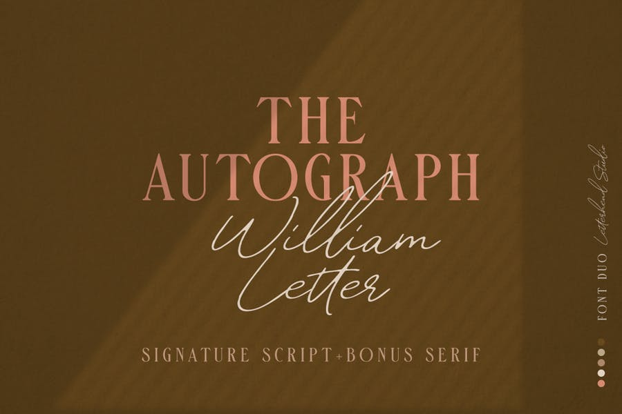 William Letter Signature Script Font Free Download William Letter Signature Script Font Free Download